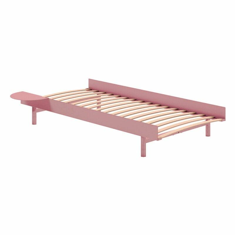 Beds |   Bed, 90-180 Cm, Dusty Rose Beds Beds