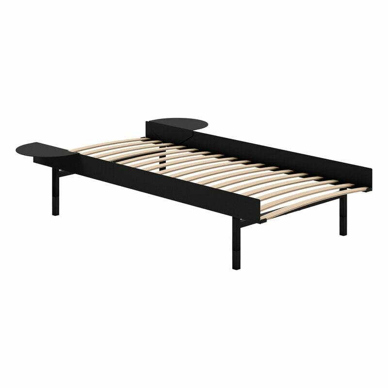 Beds |   Bed, High, 90-180 Cm, Black Beds Beds