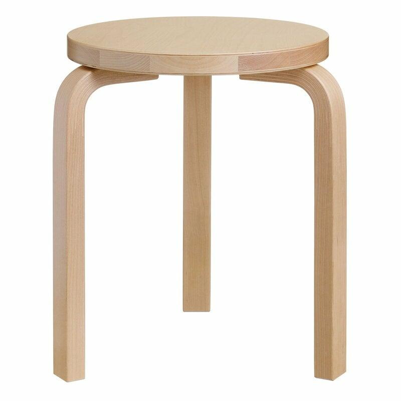 Chairs |   Aalto Stool 60, Birch Chairs Chairs