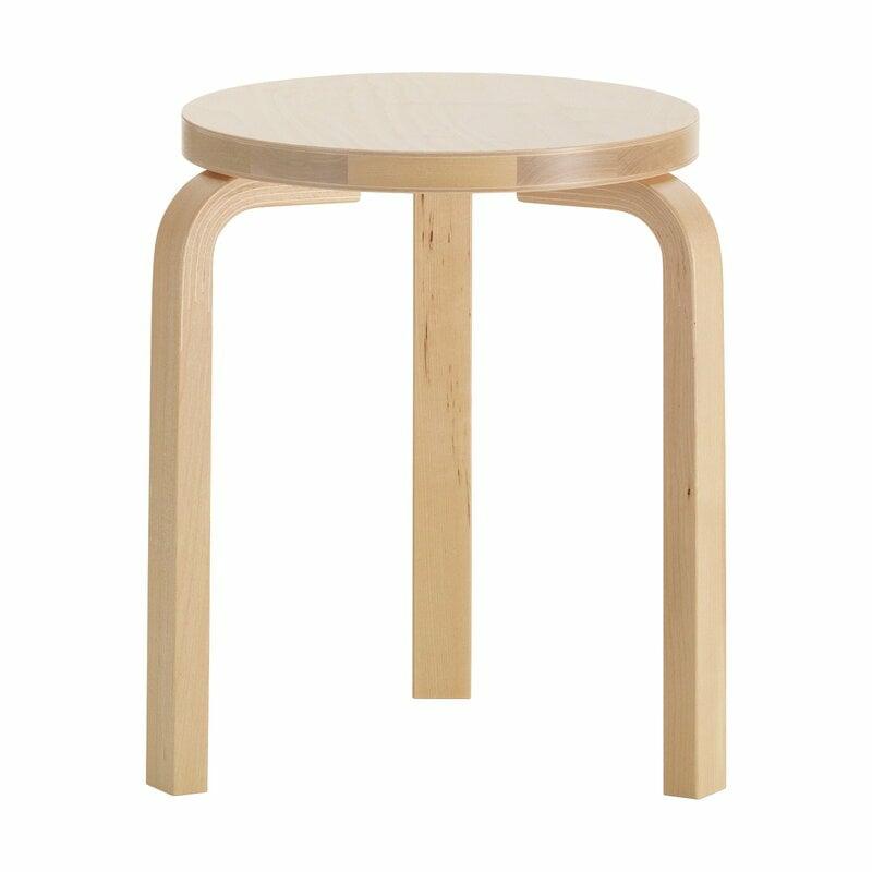 Chairs |   Aalto Stool 60, Wild Birch Chairs Chairs