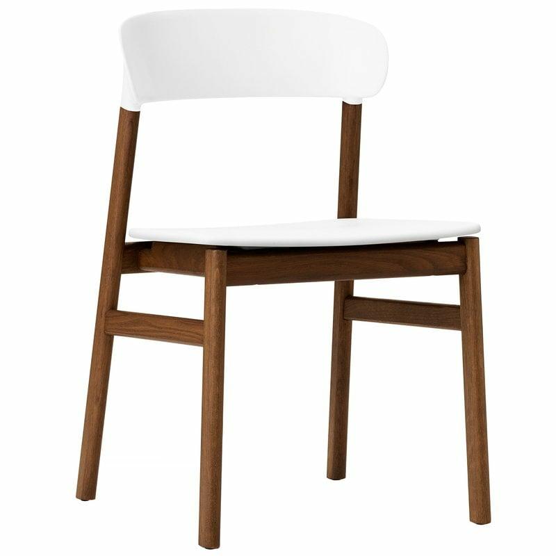 Chairs |   Herit Chair,  Smoked Oak – White Chairs Chairs