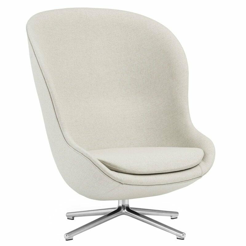 Chairs |   Hyg Lounge Chair, High, Swivel, Aluminium – Main Line Flax 20 Chairs Chairs