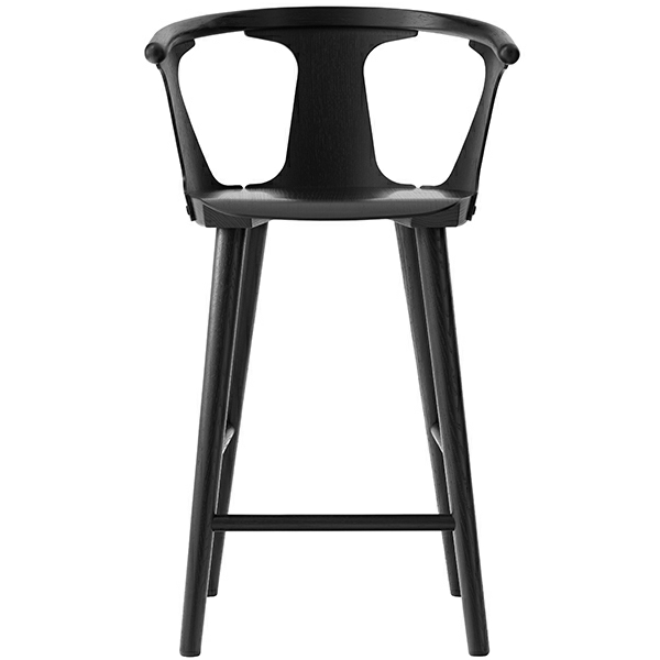 Chairs |   In Between Sk9 Bar Stool, 75 Cm, Black Oak Chairs Chairs