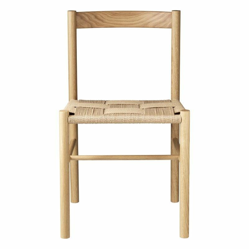 Chairs |   J178 Lønstrup Chair, Lacquered Oak – Paper Cord Chairs Chairs