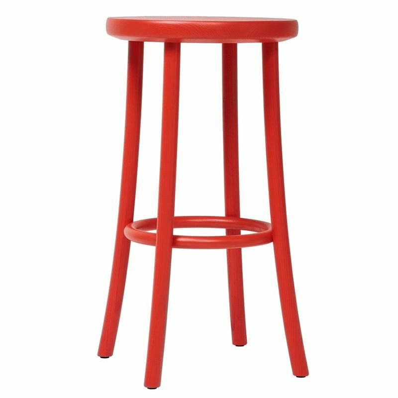 Chairs |   Mc18 Zampa Bar Stool, Red Chairs Chairs