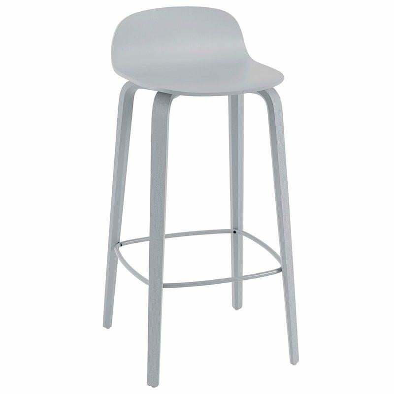 Chairs |   Visu Bar Stool, 75 Cm, Grey Chairs Chairs