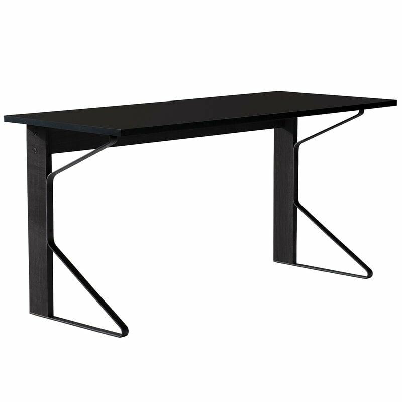 Home Office & Office Furniture |   Kaari Desk Reb 005, Black Laminate – Black Oak Home Office & Office Furniture Home Office & Office Furniture