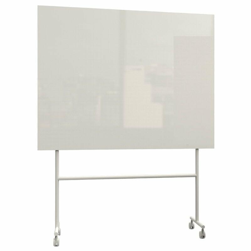 Home Office & Office Furniture |   Mono Mobile Glassboard, 150,7 X 196 Cm, Light Grey Home Office & Office Furniture Home Office & Office Furniture