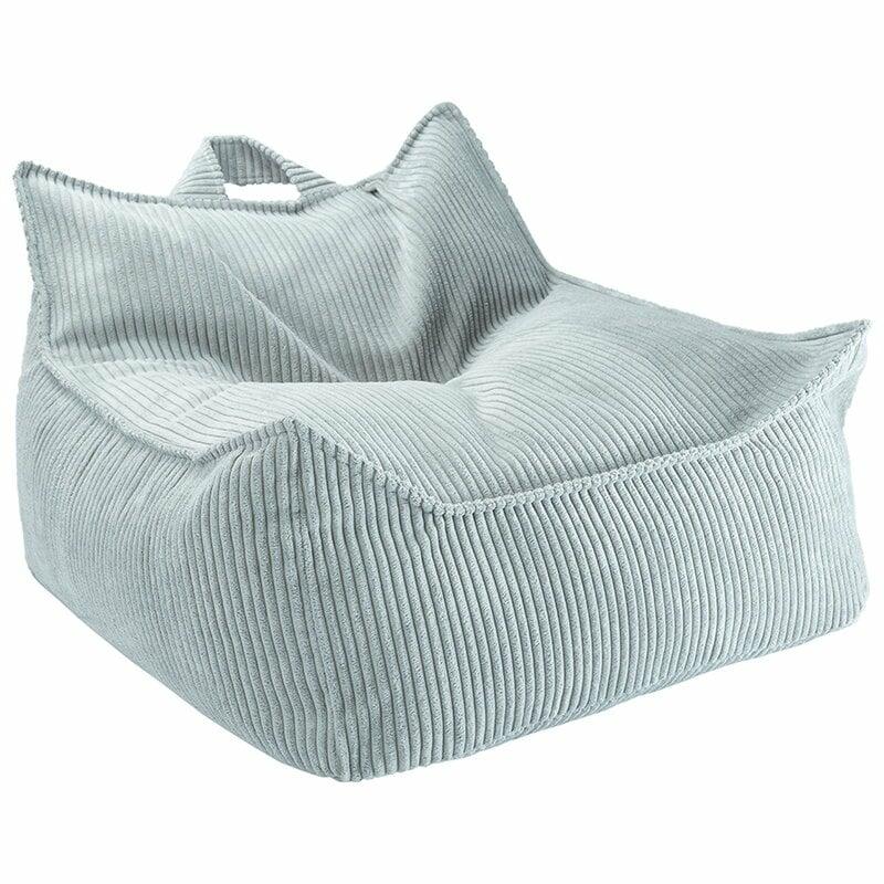 Kids' Furnishings |   Beanbag Chair, Peppermint Green Kids' Furnishings Kids' Furnishings