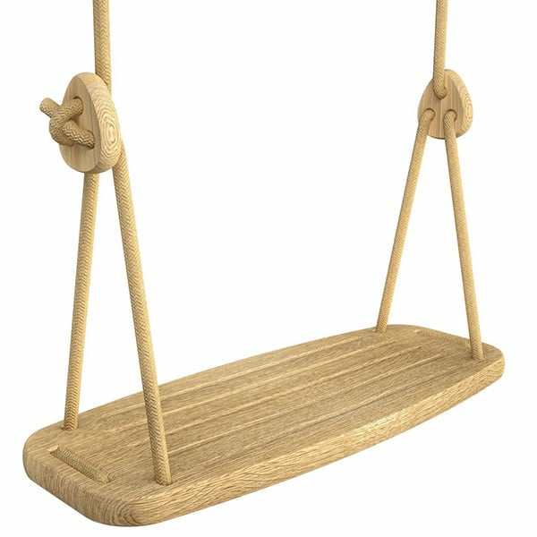 Kids' Furnishings |   Lillagunga Classic Swing, Oak – Beige Kids' Furnishings Kids' Furnishings