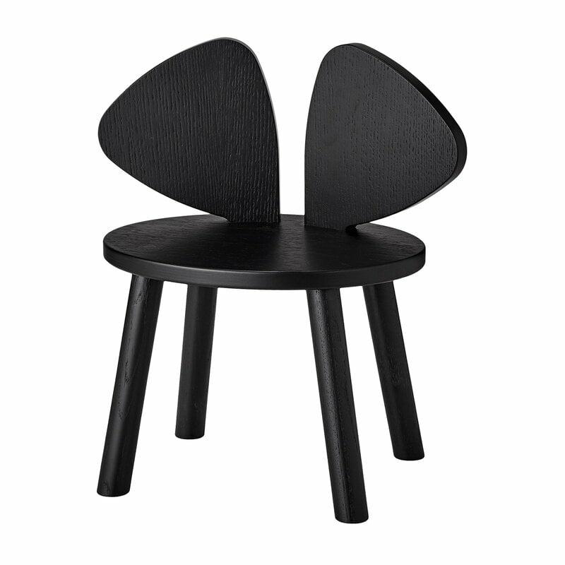 Kids' Furnishings |   Mouse Children'S Chair, Black Kids' Furnishings Kids' Furnishings