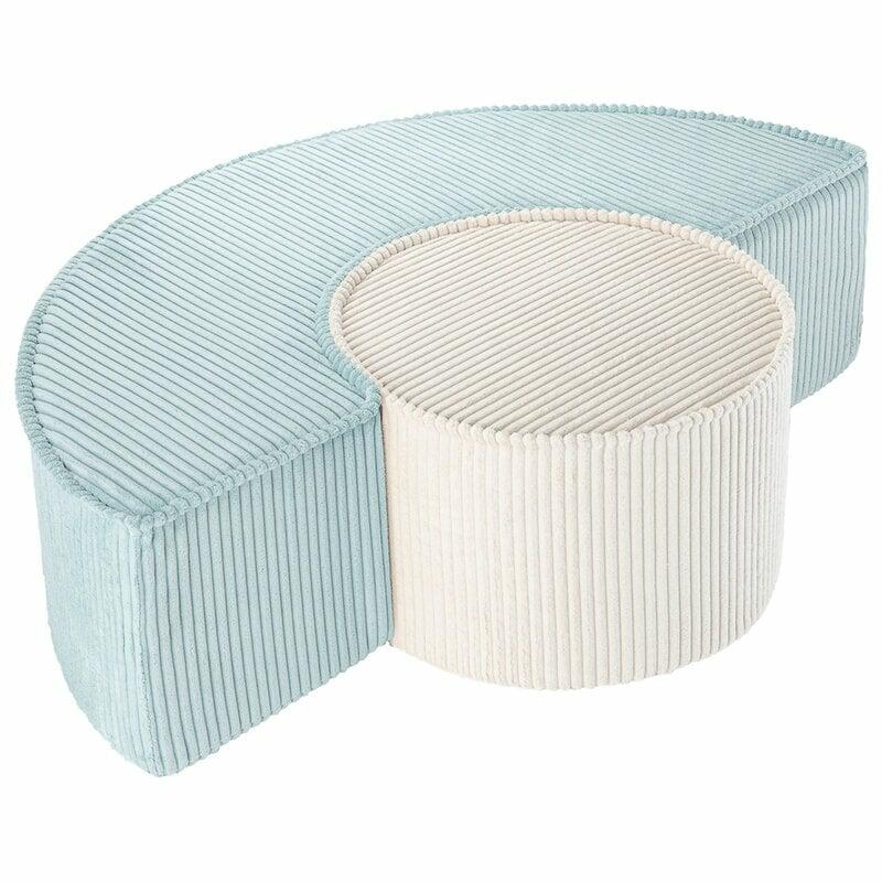 Kids' Furnishings |   Pouffe Set, Peppermint Green Kids' Furnishings Kids' Furnishings