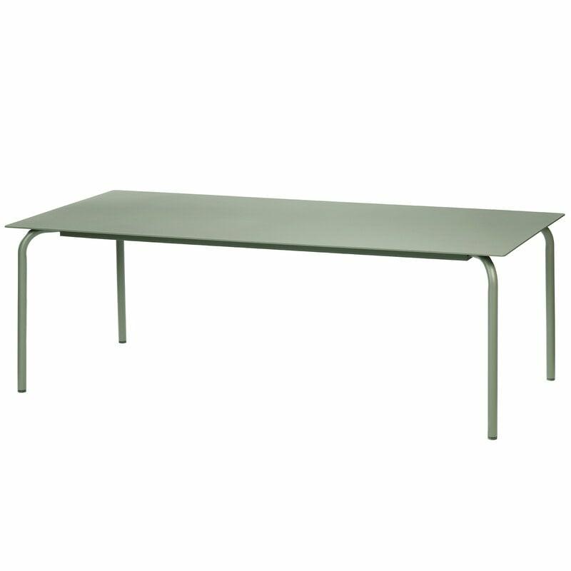 Patio Furniture |   August Dining Table, 220 X 100 Cm, Green Patio Furniture Patio Furniture