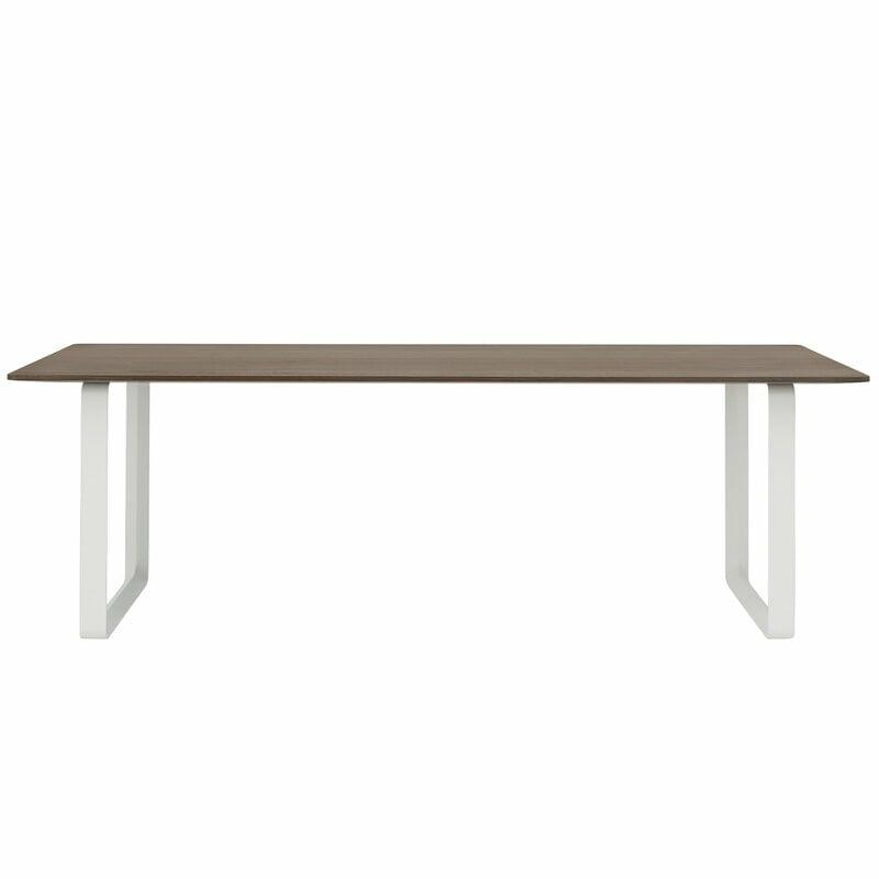 Tables |   70/70 Table, 225 X 90 Cm, Solid Smoked Oak – White Tables Tables